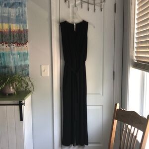 Black Sleeveless Jumpsuit
